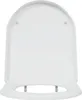 vidaXL Sedile per wc bianco 49 x 36 x 4 cm Duroplast Anteprima dell’immagine prodotto 5