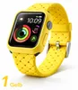 Apple Watch Silikon Armband + Case Bumper Hülle - Für Apple Produktbild-Vorschau 1