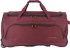A maroon Travelite trolley bag is shown against a white background. Náhľad obrázku produktu