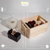 Creative dřevěná krabice Deco s uchy Koš na ovoce | 19,5 x Náhled obrázku produktu 4