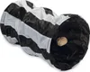 Beeztees Cruzzle - Katzentunnel - Nylon - schwarz/weiß - Produktbild-Vorschau 1