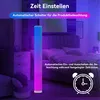 RGB Stehlampe mit 1000+ Lichtmodi & Musik-Sync, 360° Produktbild-Vorschau 4