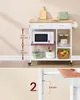 Kuchyňský vozík VASAGLE, servírovací vozík, kuchyňský Náhled obrázku produktu 5