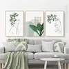 Ensemble de 3 posters, motif : plante verte, style Voir les images du produit 5