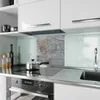 Küchenrückwand Spritzschutz Glas mit Motiv Holzstruktur Produktbild-Vorschau 2