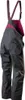 A pair of dark gray work overalls with maroon accents and straps, shown against a white background. Náhled obrázku produktu