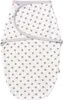 Neugeborene Trikot Wickeltuch - Grey Stars Produktbild-Vorschau 1