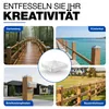 Pfostenkappe Pyramide Stahl feuerverzinkt 91 x 91 mm Produktbild-Vorschau 5