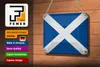 Blechschild Flagge Schottland 18x12cm Flag Scotland Vintage Produktbild-Vorschau 3