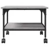 vidaXL Stojak na drukarkę 2 półki Szary Sonoma 50x40x38 cm Podgląd zdjęcia produktu 7