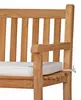 Kanaria Bankkissen 150 x 47 cm weiß als pflegeleichtes Produktbild-Vorschau 2