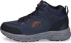 A side view of a blue and orange Skechers men's boot. Produktbild-Vorschau