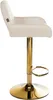 CLP 2er Set Barhocker Braga Stoffbezug mit Goldgestell, Produktbild-Vorschau 7