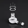 An exploded view of a shower drain assembly against a black background. Voir les images du produit