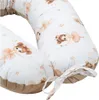 Prima Ballerina & Cappuccino Velvet V-förmige Kissen Produktbild-Vorschau 3