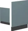 Two cabinet front panels with dark bases, shown from a slight diagonal angle against a white background. Náhled obrázku produktu