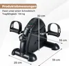 COSTWAY Vélo d'appartement à pédales pour seniors, bras et Voir les images du produit 3