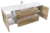 ATHD Wandhängender Waschtischunterschrank 140 cm D - Evoke  Produktbild-Vorschau 2