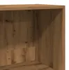 vidaXL Artisan dubová knihovna 40x30x114 cm materiál na Náhled obrázku produktu 7