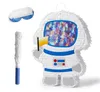 Relaxdays Pinata Astronaut, mit Stab & Maske, Partypinata Produktbild-Vorschau 8