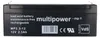 Multipower MP2.3-12 Blei Akku, 4,8mm Faston Stecker, früher Produktbild-Vorschau 3