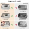Katzentoilette Groß Katzenklo Edelstahl 44.5x34.5x14.5cm, Produktbild-Vorschau 7
