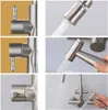 Collage of images showing different views and uses of a kitchen faucet. Produktbild-Vorschau