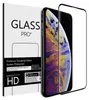 A product packaging for a screen protector for an iPhone, with the phone partially visible. Produktbild-Vorschau