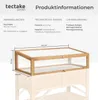 tectake® Frühbeet-Aufsatz aus Holz 115 x 53 x 34 cm Produktbild-Vorschau 5