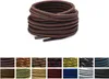 Zweifarbige Schnürsenkel für Wanderschuhe / Arbeitsschuhe - Braun Schwarz- 140 cm Produktbild-Vorschau