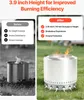 SucceBuy Pied pour vasque à feu en acier inoxydable, Voir les images du produit 4