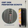 MuchoWow® Koffer Handgepäck Trolley Rollkoffer Kleine Produktbild-Vorschau 3