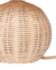 BELIANI Tischlampe Naturfarben Rattan Kugelfuß 31 cm Produktbild-Vorschau 6
