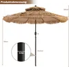 COSTWAY Sonnenschirm Hawaii, Terrassenschirm mit Produktbild-Vorschau 7