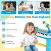 Tastiera elettronica per bambini TM10021BL, con sgabello, Anteprima dell’immagine prodotto 4