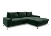 AX LIVING Eckschlafcouch mit Bettkasten Artemia 275 cm Grün Produktbild-Vorschau 2