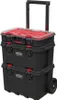 KETER Stack'N'Roll Mobile System - Set de 3 valises Voir les images du produit 1