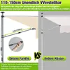Tenda da sole Izrielar 250x150 cm – Tenda da sole con Anteprima dell’immagine prodotto 6