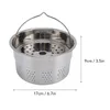 Dampftopf für TM5 TM6 Küchenmaschine Dampfkorb Edelstahl Produktbild-Vorschau 7