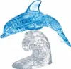 Puzzles 3D Crystal Delfin blau 100T. Produktbild-Vorschau 1