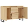 vidaXL Credenza rovere Sonoma 101,5x35x70 cm Materiale a Anteprima dell’immagine prodotto 6