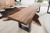 Casa Padrino Designer Sitzbank Natur Breite 180 cm, Höhe 50 Produktbild-Vorschau 1