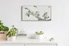 Wandkunst Leinwand Bild Uhr Geräuschlos Kunstdruck 60x30 Produktbild-Vorschau 3