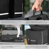 Sacoche de vélo 35 litres pour porte bagages arrière - noir Voir les images du produit 4