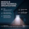 Lampada da parete a LED Maclean con sensore PIR 20 W 1500 Anteprima dell’immagine prodotto 11