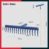 KOTARBAU® Laubrechen 43 cm Metall Rechen für Gras & Laub Produktbild-Vorschau 3