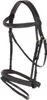 Briglia Snaffle Kerbl Classic in pelle marrone Warmblood Anteprima dell’immagine prodotto 6