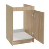 Stamar | Armoire de cuisine, avec évier, chêne Sonoma, 50 Voir les images du produit 3