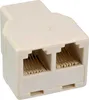 Distributore modulare InLine®, da 1x presa RJ12 a 2x presa Anteprima dell’immagine prodotto 1