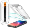 A screen protector application kit and a smartphone. Produktbild-Vorschau